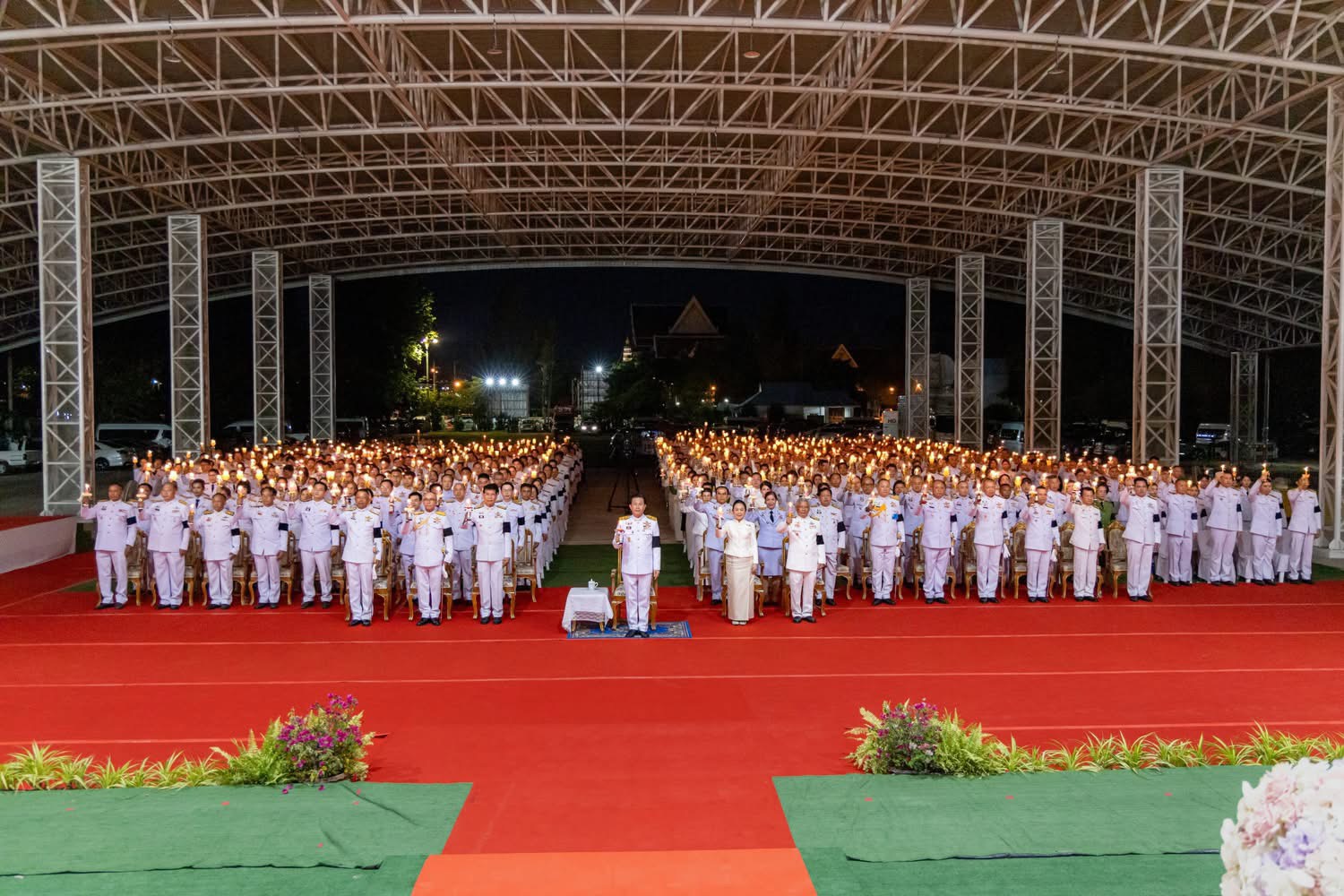 title - ส.ป.ก.พิษณุโลก ร่วมพิธีถวายเครื่องราชสักการะ วางพานพุ่ม และจุดเทียนถวายพระพรชัยมงคล เฉลิมพระเกียรติสมเด็จพระนางเจ้าฯ พระบรมราชินี